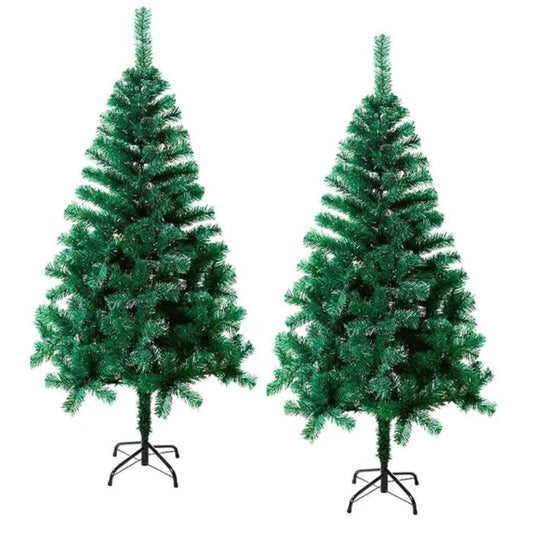 2x1 Árbol Navideño Frondoso Realista 150cm