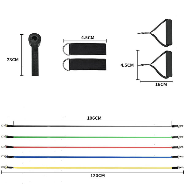 2x1 Set de Ligas de Resistencia Fitness